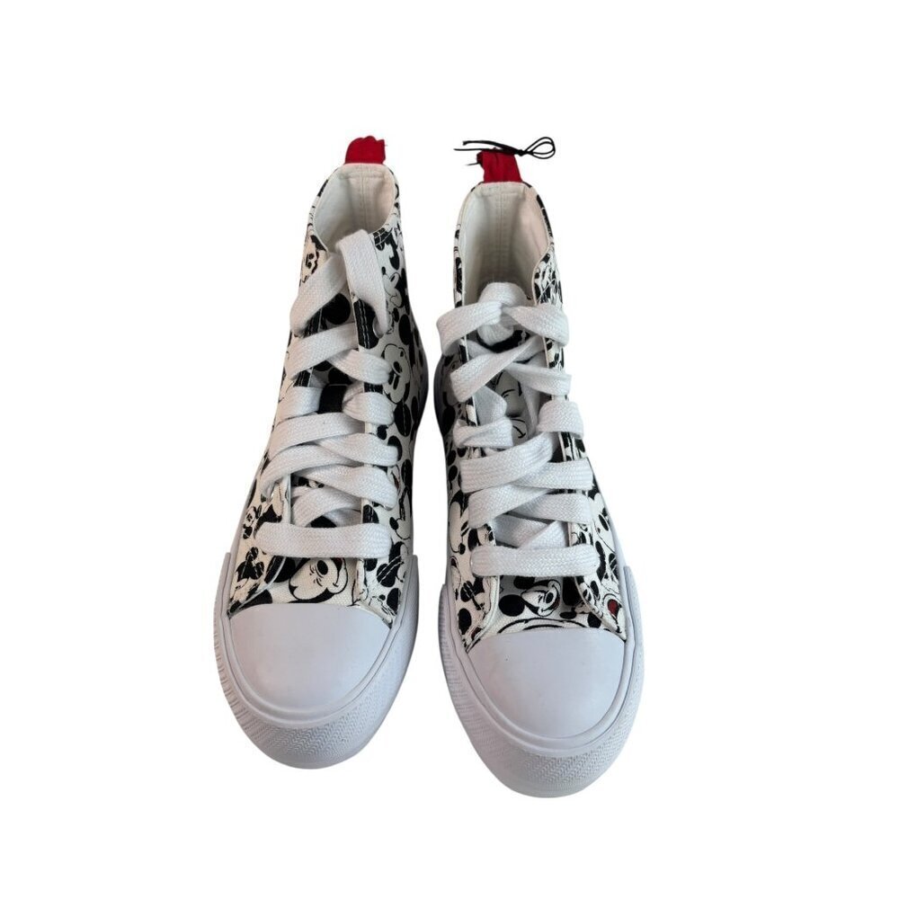 Disney Mickey Mouse White High Tops - Picture 3 of 6
